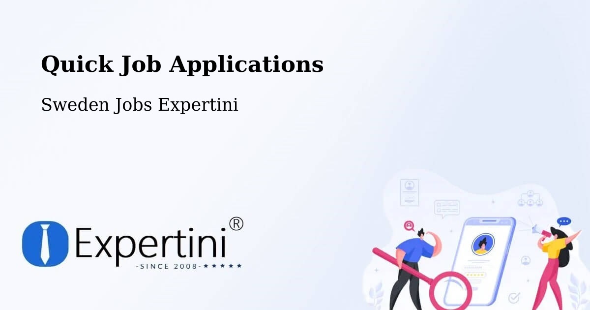 Quick Apply Feature – Borås - Sweden Jobs Expertini